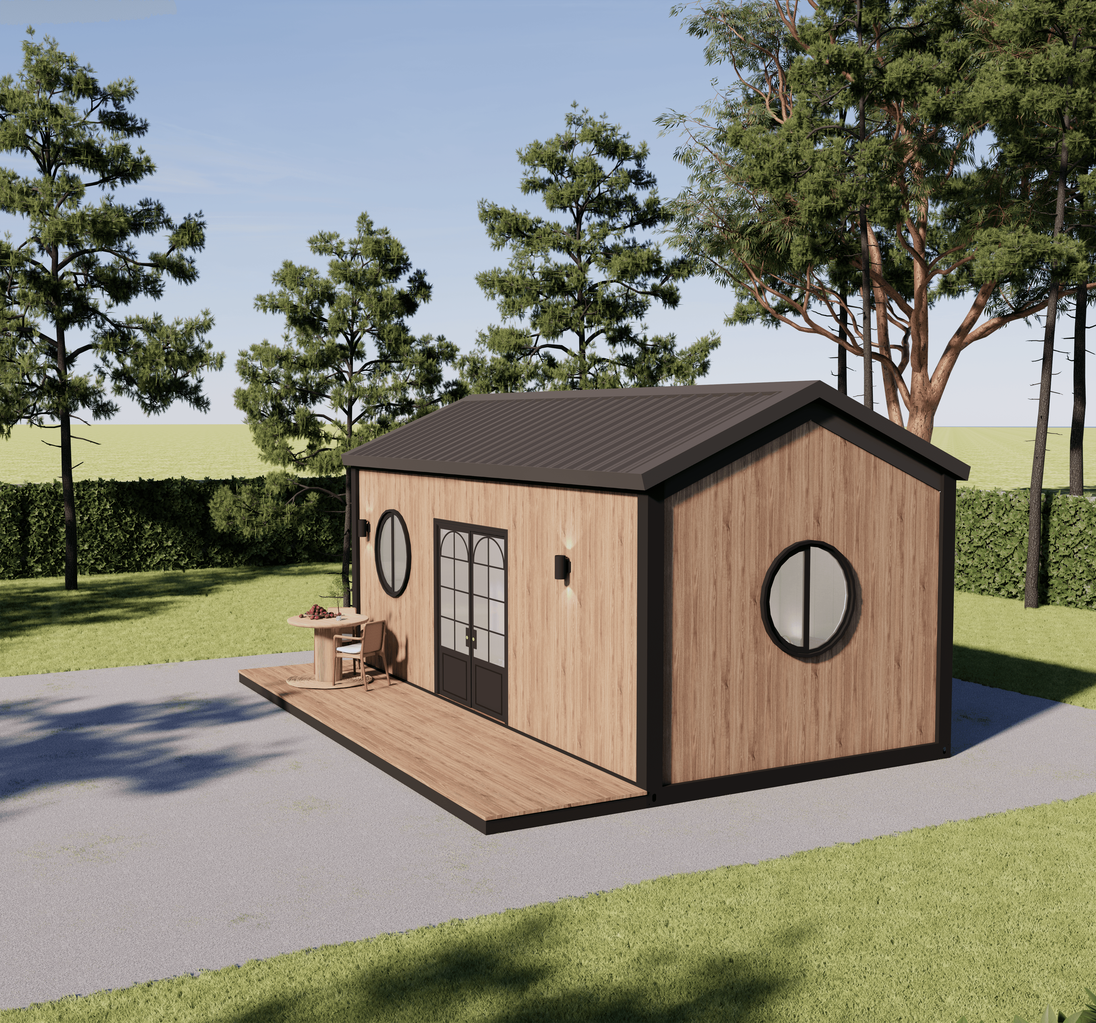 บ้านน็อคดาวน์ชลบุรี แบบที่ 1